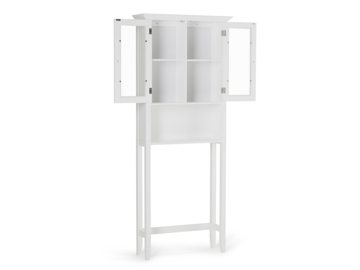 Simpli Home Acadian Over The Toilet Space Saver Bath Cabinet, , large