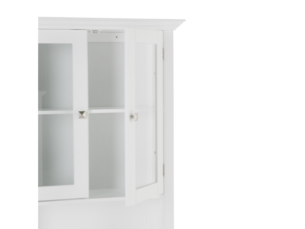 Simpli Home Acadian Over The Toilet Space Saver Bath Cabinet, , large