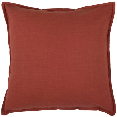 Home Accents Solid Throw Pillow, Paprika