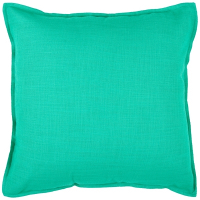 Rizzy Home 20"X20" Poly Filled Pillow, Turquoise, large