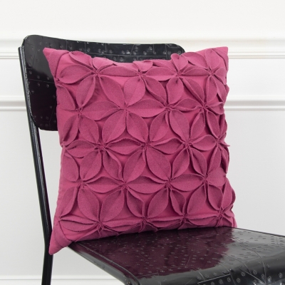 at Home 18 Pink Throw Pillow