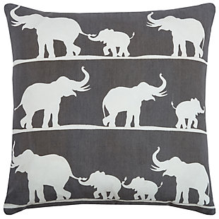 Home Accents Elephants Throw Pillow, , rollover