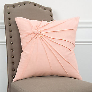 Home Accents Twisted Knot Throw Pillow, Pink, rollover