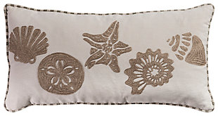 Home Accents Shells Coastal Throw Pillow, , large