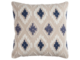 Home Accents Geometric Diamond Textured Throw Pillow