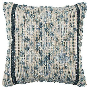 Home Accents Blue Geometric Throw Pillow, , large