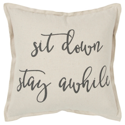 Rizzy Home 20"X20" Poly Filled Pillow, , large