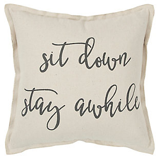 Home Accents Sentiment Throw Pillow, , large