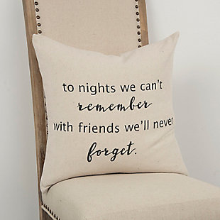Home Accents Sentiment Throw Pillow, , rollover