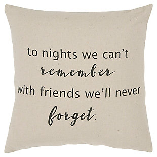 Home Accents Sentiment Throw Pillow, , large