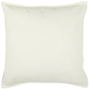 Rizzy Home 20"X20" Poly Filled Pillow, Off White, large