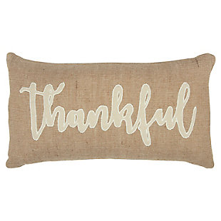 Home Accents Thankful Throw Pillow, , large