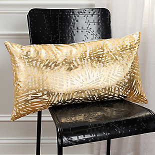Home Accents Gold Abstract Throw Pillow, , rollover
