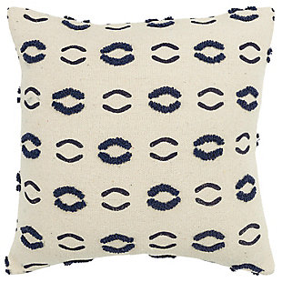 Donny Osmond Eembroidered Geometric Throw Pillow, , large
