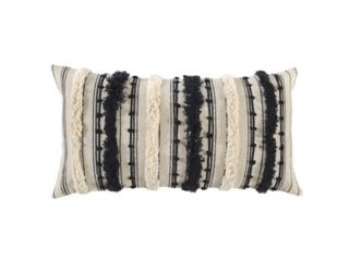 Home Accents Textural Stripe Throw Pillow