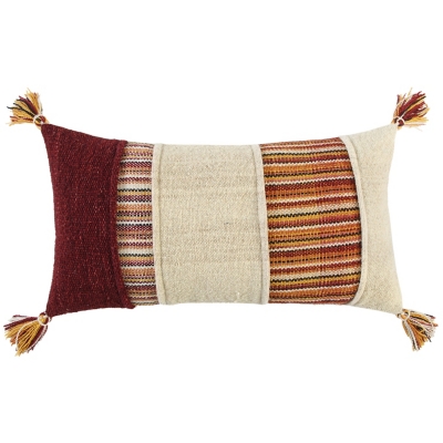 Rizzy Home 14"X26" Poly Filled Pillow, , large