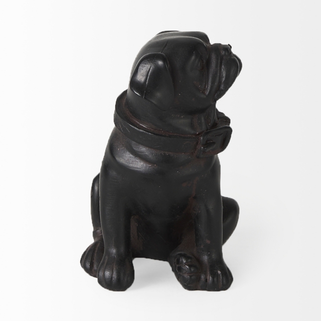Resin Dog in Black
