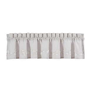 J. Queen New York Piper and Wright Cherry Blossom Window Straight Valance, , rollover