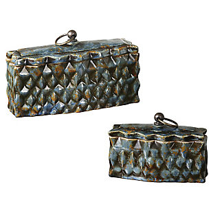 Uttermost Neelab Ceramic Containers (Set of 2), , large