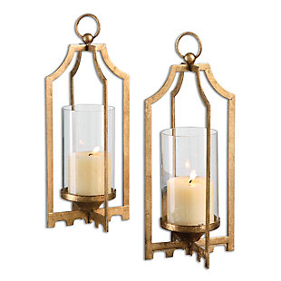 Uttermost Lucy Gold Candleholders (Set of 2), , large