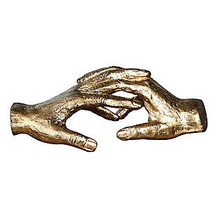 Uttermost Hold My Hand Gold Sculpture, , large