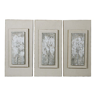 Uttermost Triptych Trees Hand Painted Art Set of 3, , large