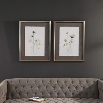 Uttermost Stem Illusion Floral Art, Set of 2, , rollover