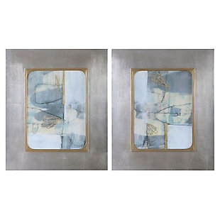 Uttermost Gilded Whimsy Abstract Prints, Set of 2, , large