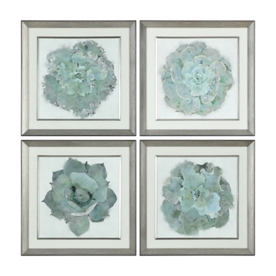 Uttermost Natural Beauties Botanical Prints Set of 4, , large