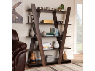 Michio 5-Tier Geometric Living Room Display Shelf Set