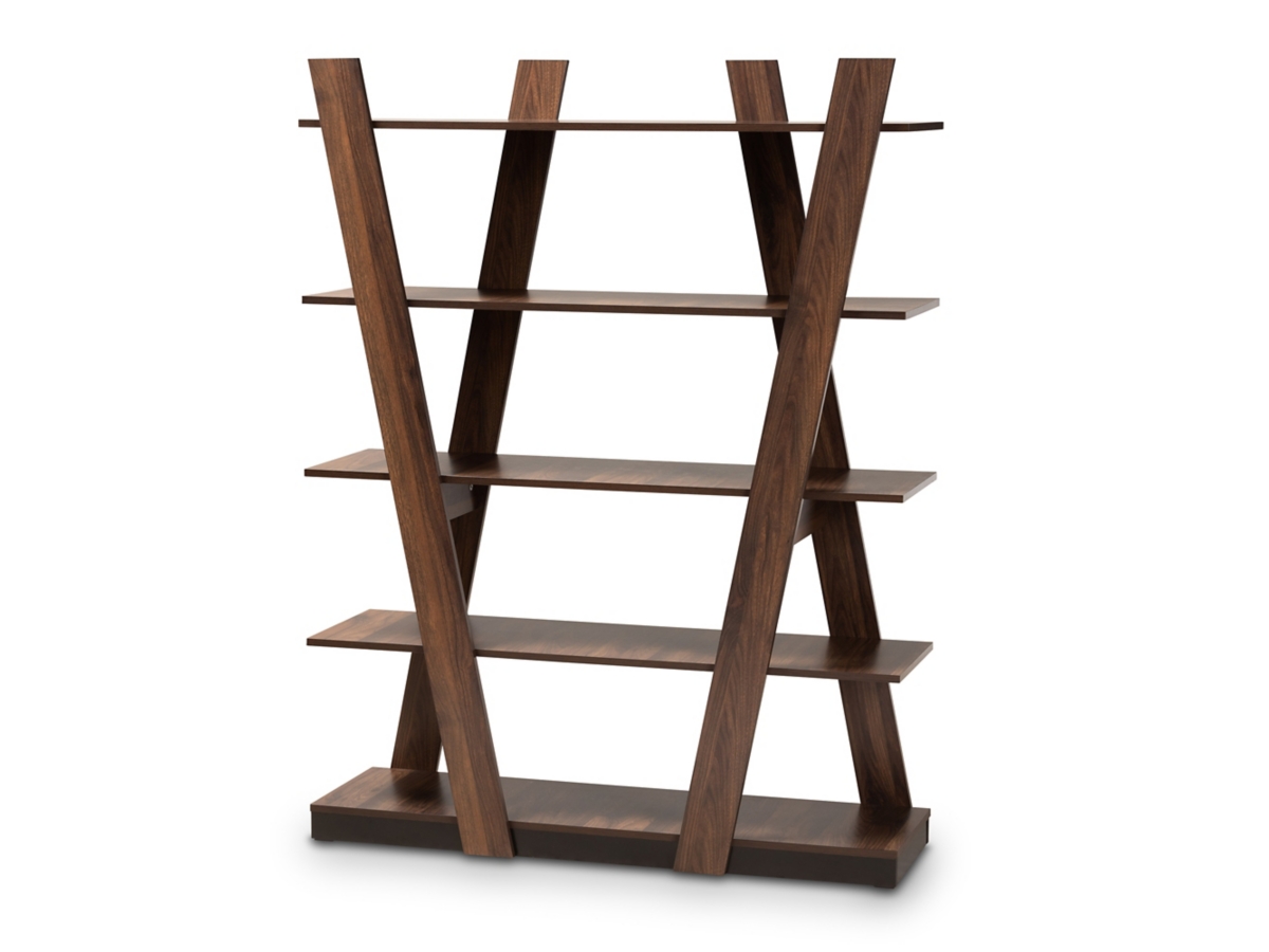 Michio 5-Tier Geometric Living Room Display Shelf Set | Ashley