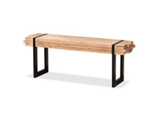 Baxton Studio Henson Bench