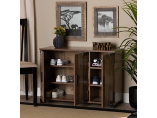 3-Door Shoe Cabinet 12-Pair