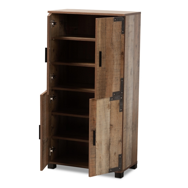 4-Door Shoe Cabinet 18-Pair
