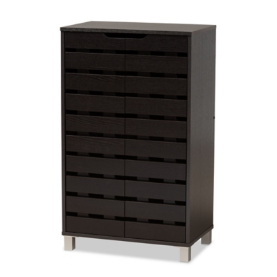 18 Pair Shoe Storage Cabinet