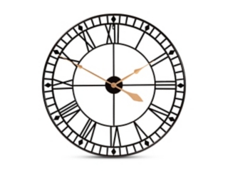 Baxton Studio Janette Wall Clock