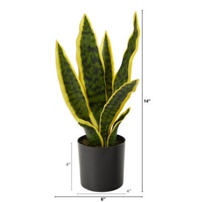 14” Sansevieria Artificial Plant | Ashley