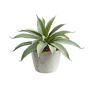 9” Aloe Succulent Artificial Plant, , large