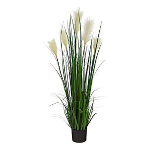 4’ Plum Grass Artificial Plant, , large