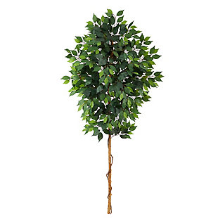 6’ Ficus Artificial Tree (No Pot), , large