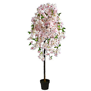 5' Cherry Blossom Artificial Tree, , large