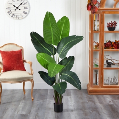 A600020912 5 Travelers Palm Artificial Tree, Green sku A600020912