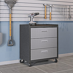 Manhattan Comfort Fortress 31.5" Mobile Garage Chest with Drawers, , rollover