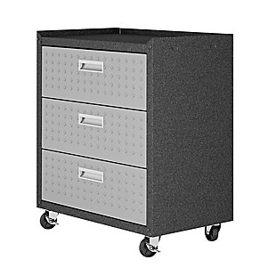 Manhattan Comfort Fortress 31.5" Mobile Garage Chest with Drawers, , large