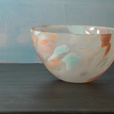 Watercolor Medium Bowl, , rollover