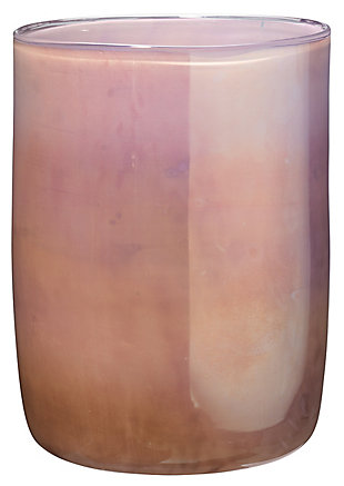 Medium Vapor Vase in Metallic Lavender, , large