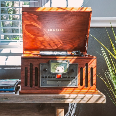 Crosley Musician Entertainment Center, Paprika, rollover