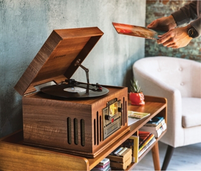 Crosley Musician Entertainment Center, Walnut