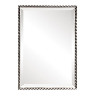 Uttermost Sherise Brushed Nickel Mirror, , large