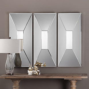 Uttermost Vilaine Modern Geometric Mirror, , rollover